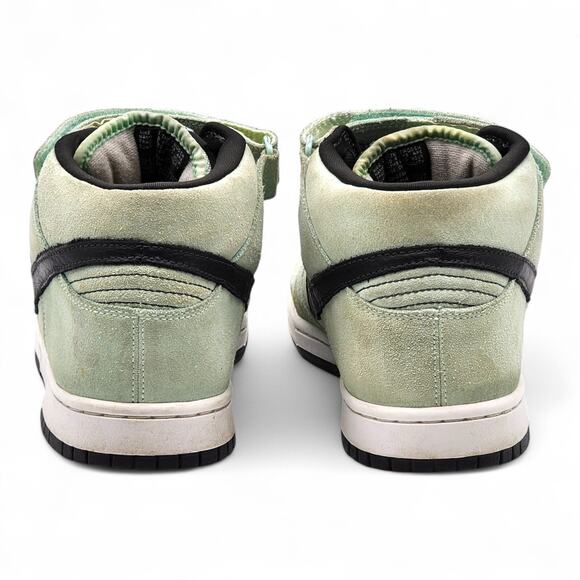 Nike Sea Crystal SB Dunk Mid Sneakers Green 314383-301 US 10.5 EU 44.5 2008 - Picture 4 of 9